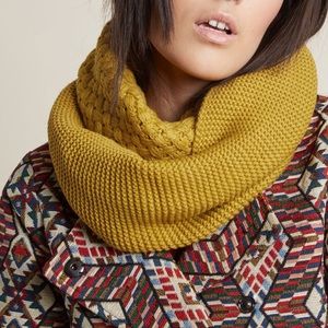 ModCloth Yellow Brick Cold Scarf
